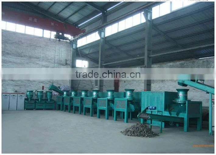 energy saving straw fuel briquette machine with high quality