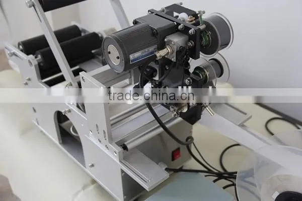 Round Bottle Label Printing Machine,Labeling Machine with Date Printer