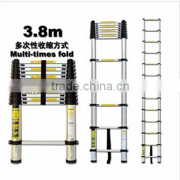 High quality Aluminum ladder telescopic
