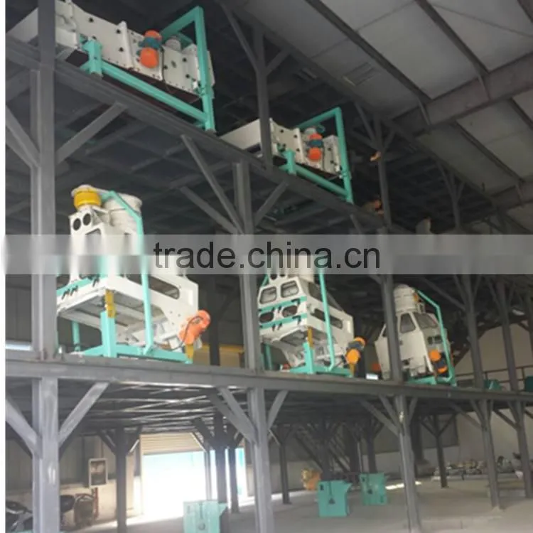 China manufacturer of complete set yellow corn cleaning machinery with price