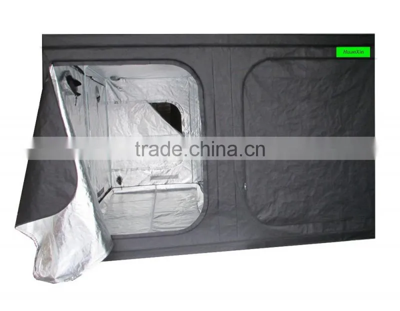 factory price hydroponic grow tent 600D mylar fabric grow tent 240*120*200CM