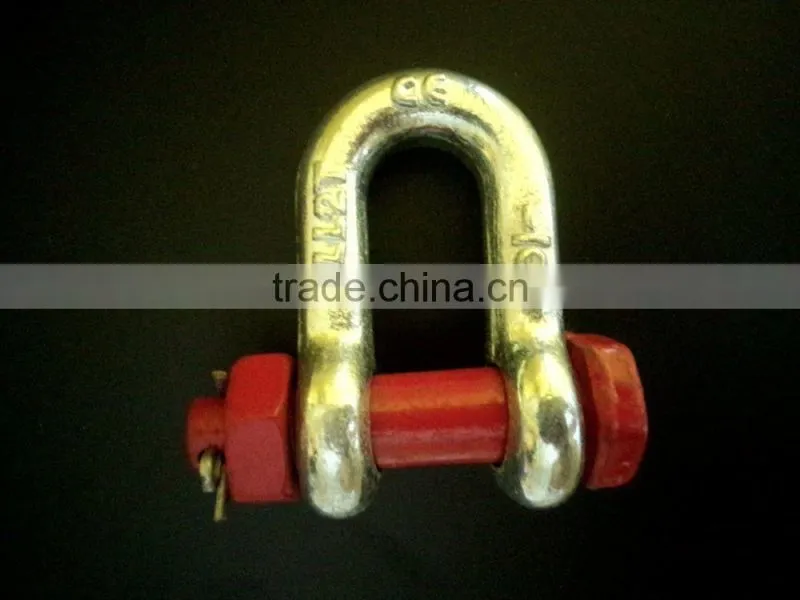 Forged Alloy Steel Galvanized Shackle US Type shackle