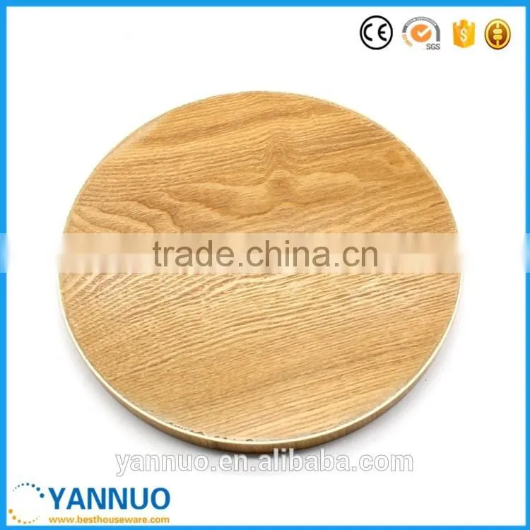 Natural Wooden tea Dish, pizza Fruit Tray, small and Big wood Plate