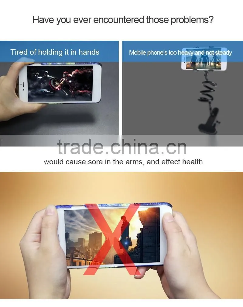 2017 Rgknse/Lcose RK-L2 Universal Long Arm Lazy Mobile Phone Stand neck Holder Flexible Bed Desk Table Bracket