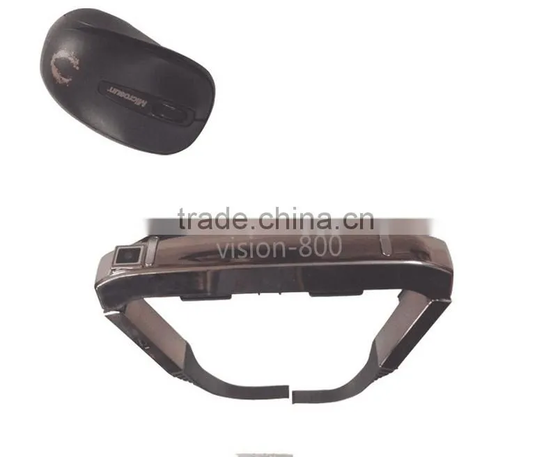 80-inch private mobile theatre video camera glasses high-definition big screen android wifi smart 3D vr glasses
