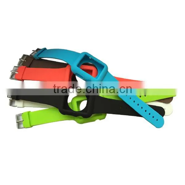 wholesale in china Waterproof Silicone Watch Band ,Wrist Strap For Apple Watch,silicone rubber wrist watch strap