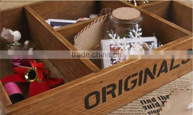 2016 hot selling Mini wooden sewing box unfinished