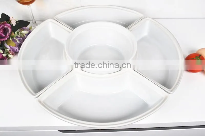 17.5" porcelain casserole pan with lid