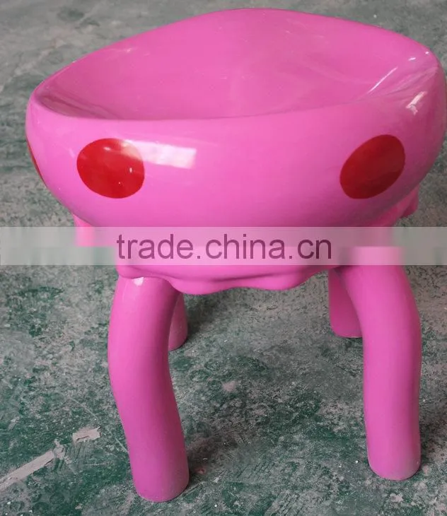 2014 new design fiberglass jellyfish stool