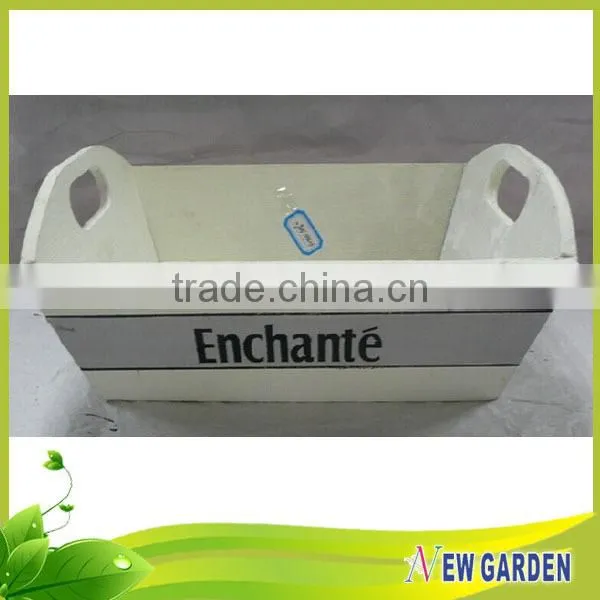 Fashionable Customzied Barrel Shape Wooden Different Types Flower Pots