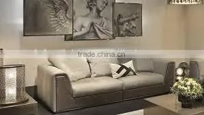 2016 new famous Italy fashion crocodile skin leather living room sofa set 1:1 copy Foshan Lecong furniture supplier