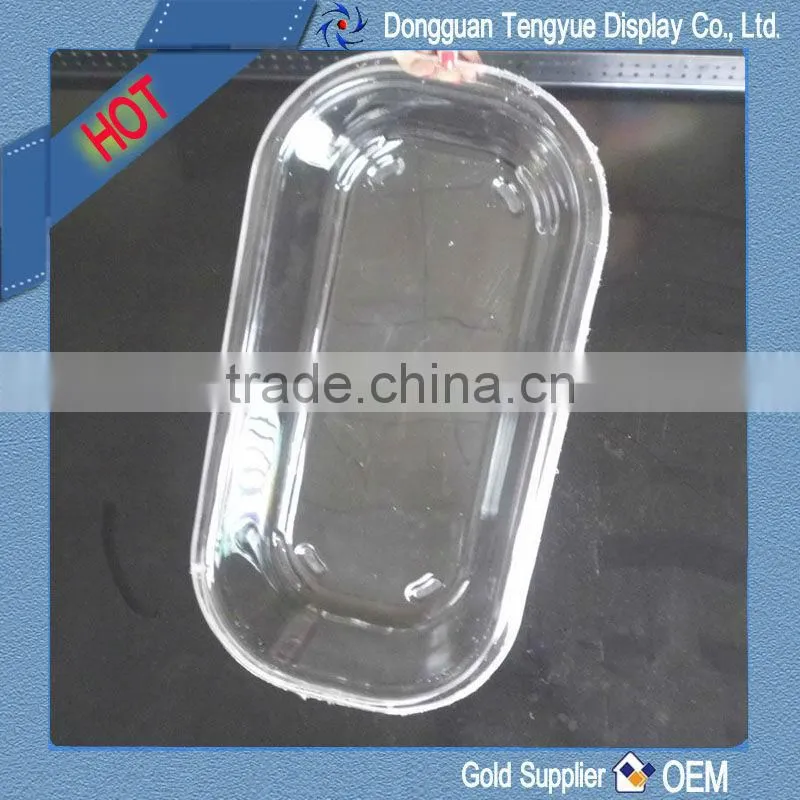 PC transparent vacuum form hospital baby shower tray