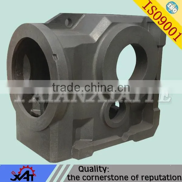 Customized Casting Iron Ductile Iron Casted Gearbox Body Of High Speed Train