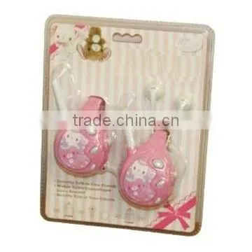 COLOURFUL fisher LOW price walkie talkies cheap kids walkie talkie toys,interphone, intercom for children