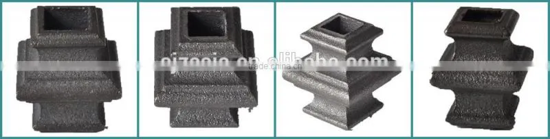 5/8'' Cast Iron Picket Collar For Square Bar