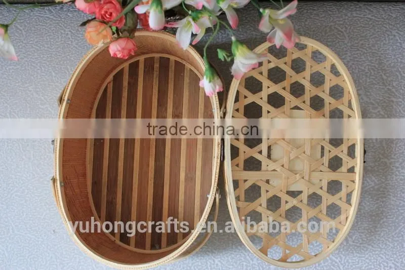 High quality and natural bamboo basket
