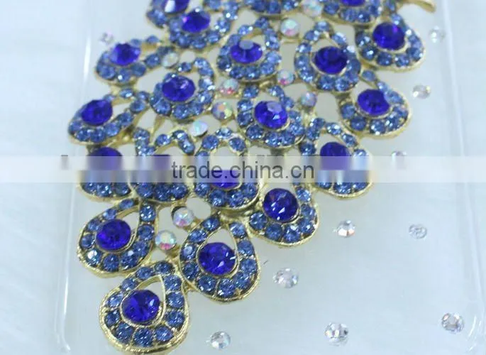 peacock case for iphone 4g peacock chrome diamond case for iphone 4