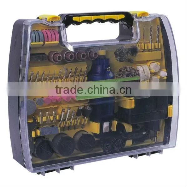 158pcs 12V electric mini grinder rotary tool and accessories set