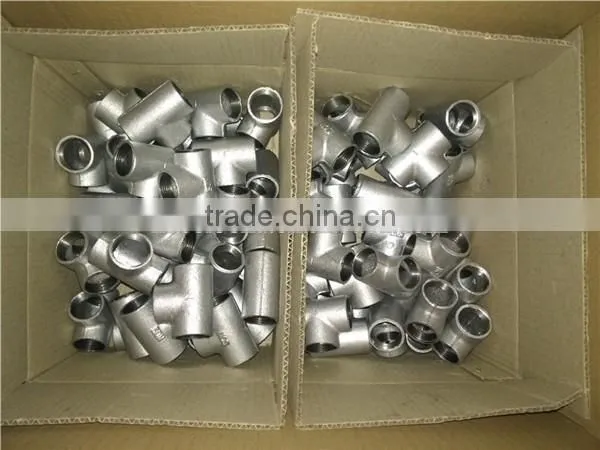 Best Selling Malleable Iron 4 Way Pipe Fitting Cross