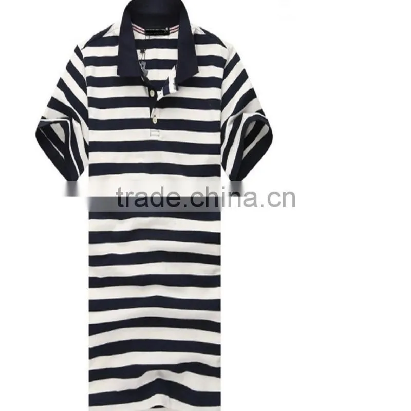 stripe high quality polo men tshirt ,casual men or women polo,couple polo t shirt for sporting