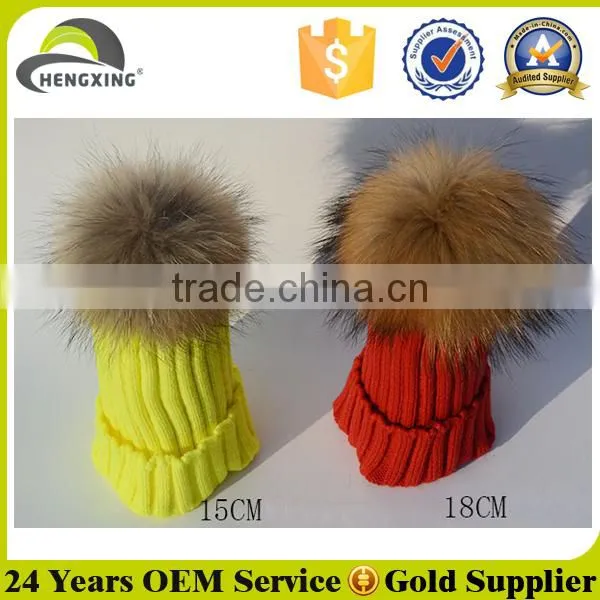 Wholesale Winter fur hat custom
