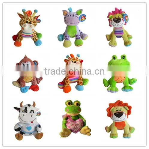 Crane machine toys farm animals plush chicken stuffed toys
