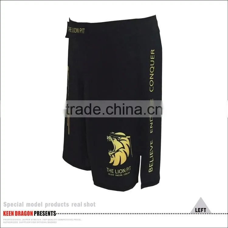 High Quality Custom Printed Sportswear Compression Mma Boxing Shorts