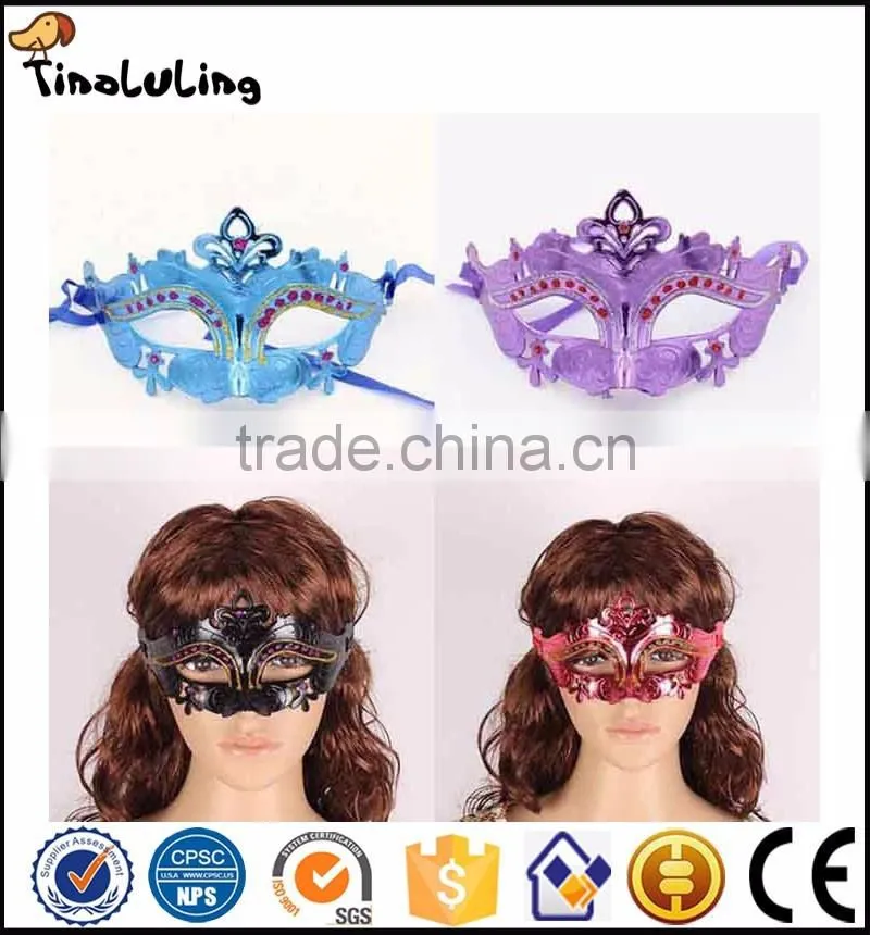 Gold mask dance party mask princess of Venice