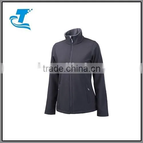 Hottest women's stand collar softshell jacket