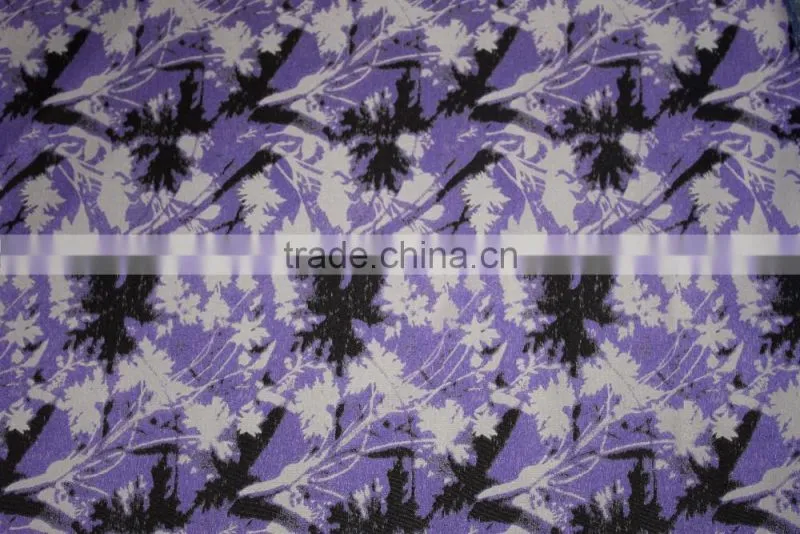 Hot sale Ink painting design garment jacquard fabric