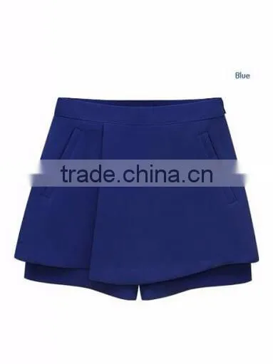 EY0610P 2017 Ladies Irregular Fashion Joker Shorts