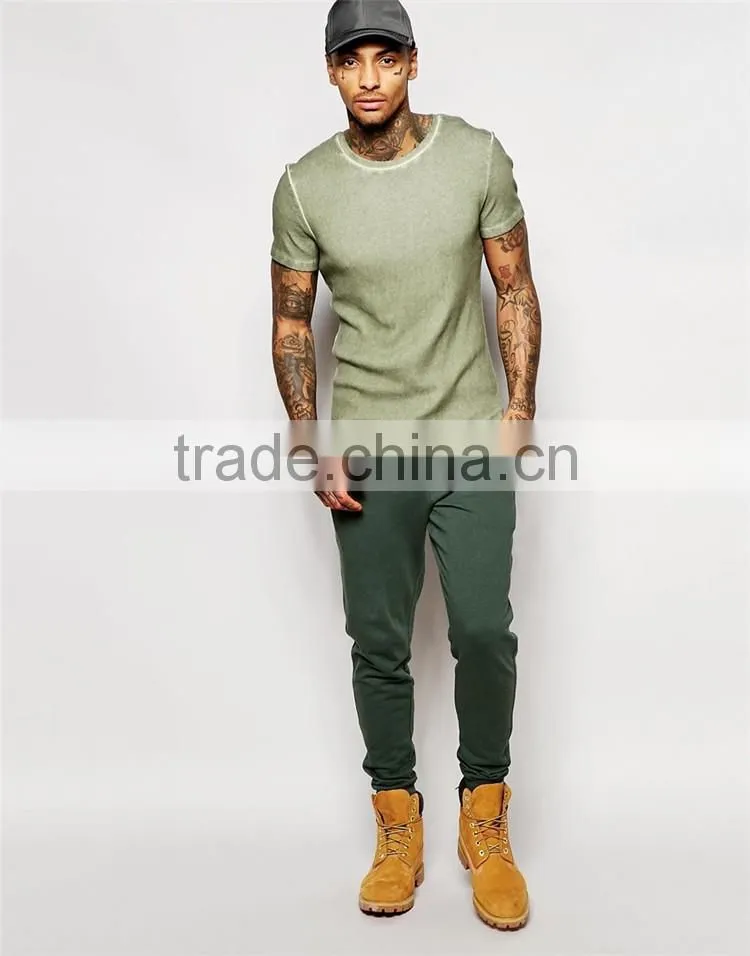2017 Summer Casual Guangzhou Shandao OEM 180g Cotton Spandex Short Sleeve Round Neck CustomT Shirt
