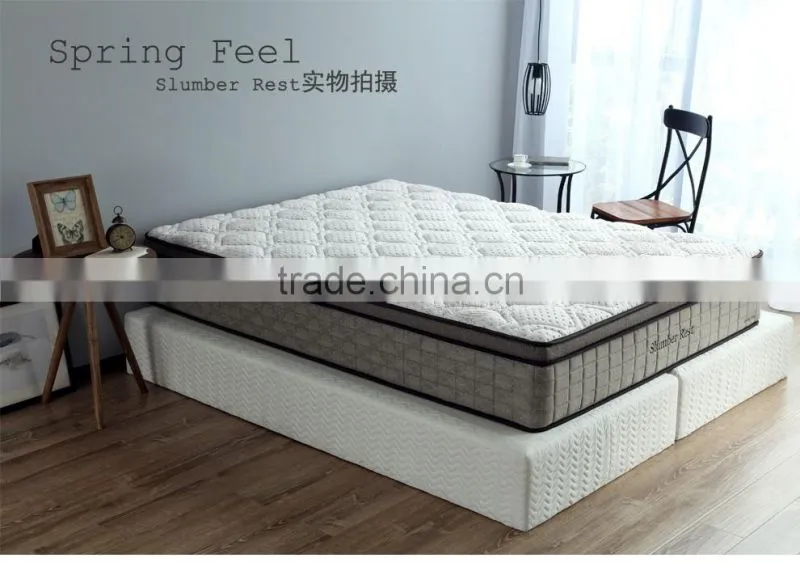 2016 Hot Sale High Quality furniture Topper Memory Foam bed Mattress