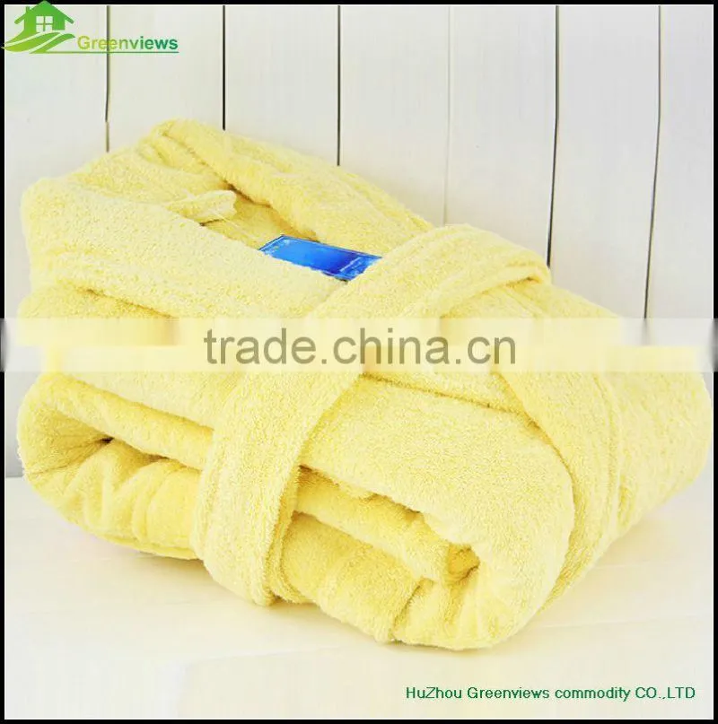 Thicken women cotton robes healthy gift robe set terry thicken robes for winter