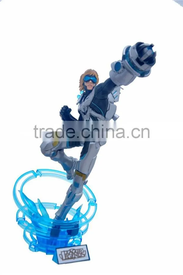 SV-LOL019 Hot selling game toys League of Legends The Go girl Jinx action figure LOL PVC doll Statues Game Toys