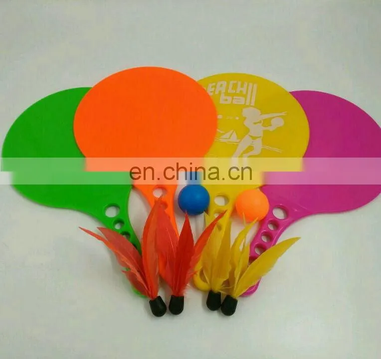 Outdoor Beach Backyard Garden Plastic Beach Rackets for kids anf family for fun