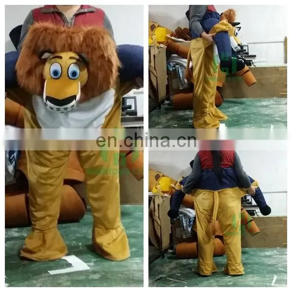 175cm carrying fancy dress carrying lion costume for Christmas party