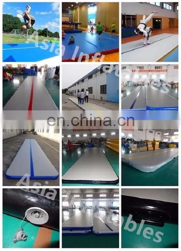 Gym Drop Stitch Air Roll / Inflatable Air Track Yoga Mat / Inflatable Platform Water Mat