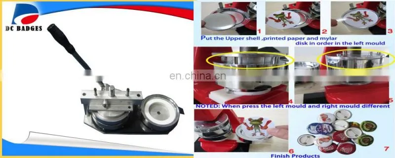 China hot product small metal button DIY worker DCMA-006