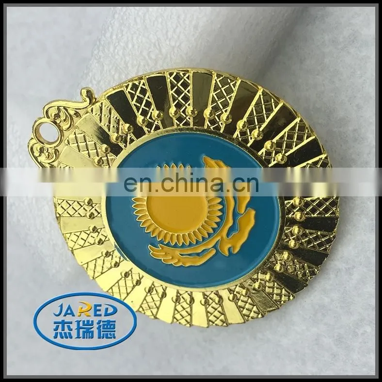 Gold Color Metal Sport Medal