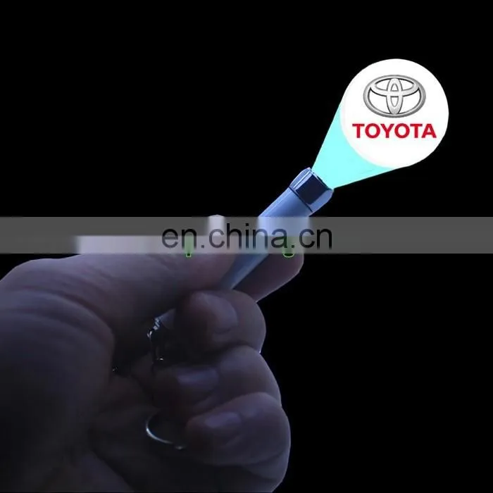 LED logo projection keychain