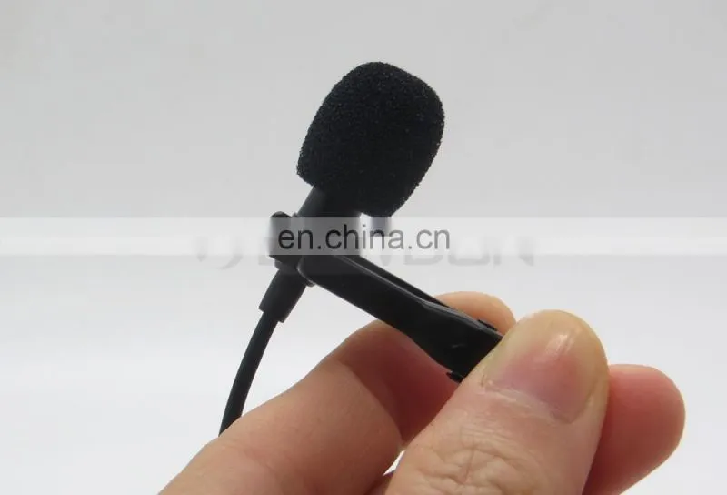 Seacue Lapel Clip-on Omnidirectional Lavalier Microphone for iPhone & Android Smartphones