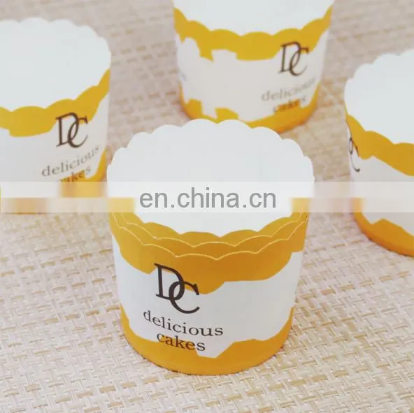 Custom printed ice cream paper cups baking paper cups