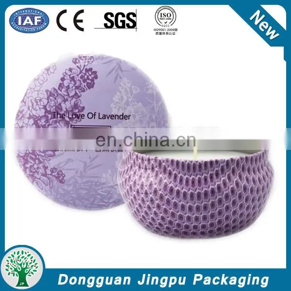 Top packaging printed seamless custom tin box