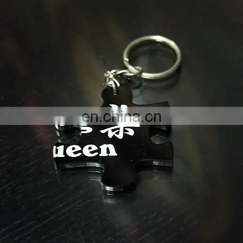 Heart shape acrylic keychain Custom shape acrylic keyring
