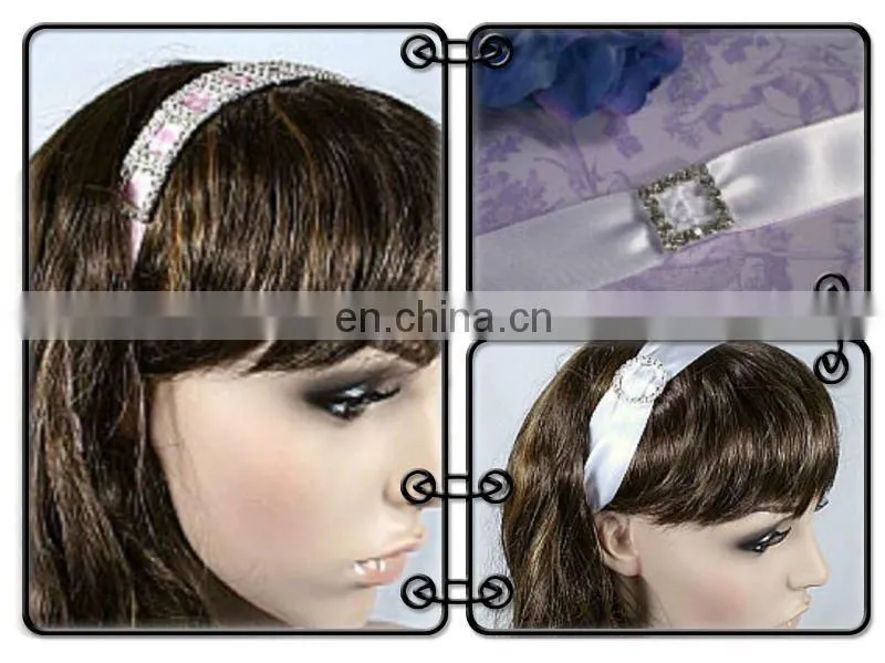 Fashion shiny alloy rhinestone round buckle
