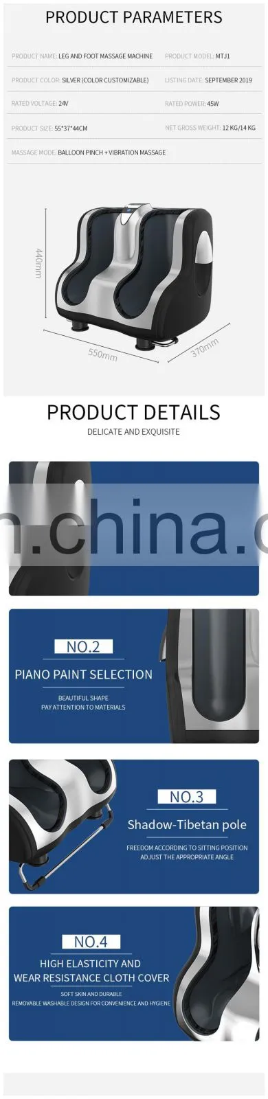 Factory price new style air pressureair bag leg massage chairs and leg massagers for leg