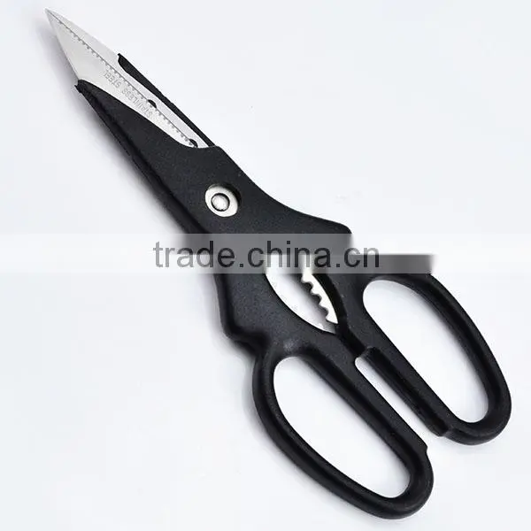 Multifunctional meat cutting scissors and kitchen scissors
