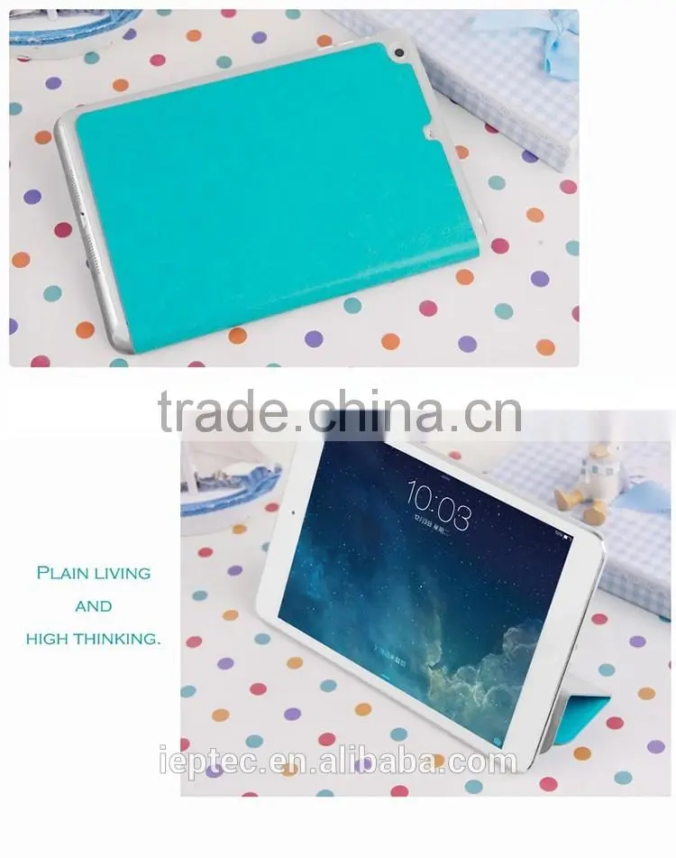MOFi Waterproof PU Leather Tablet PC Case Cover for Apple iPad mini 2, TPU Back cover for iPad mini 2 pc