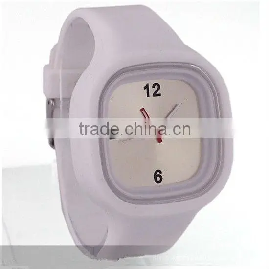 fashion silicone jelly candy wrist watch wrist jelly watch wholesale watch gears
